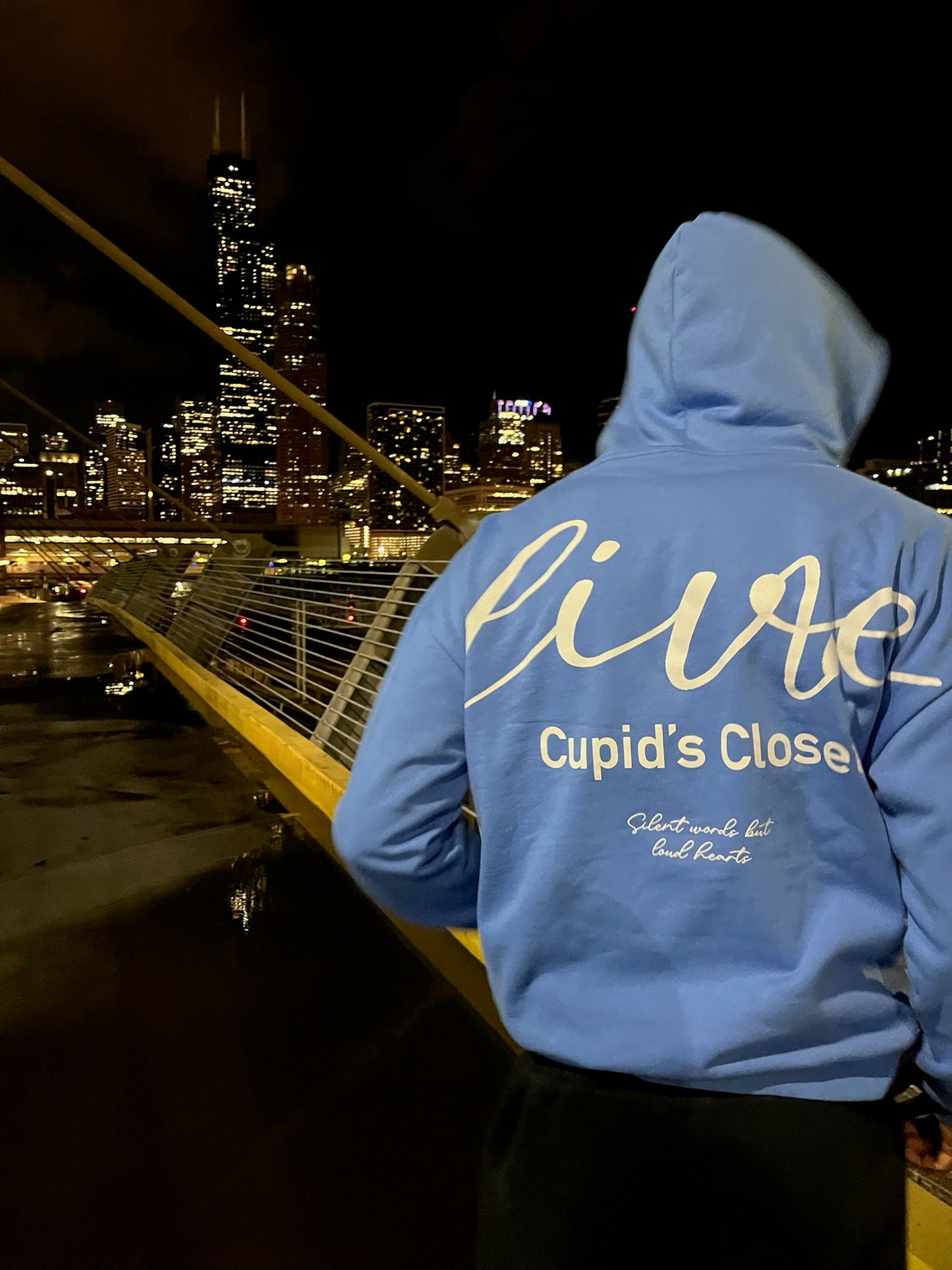 Blue Cupid's Closet Hoodie