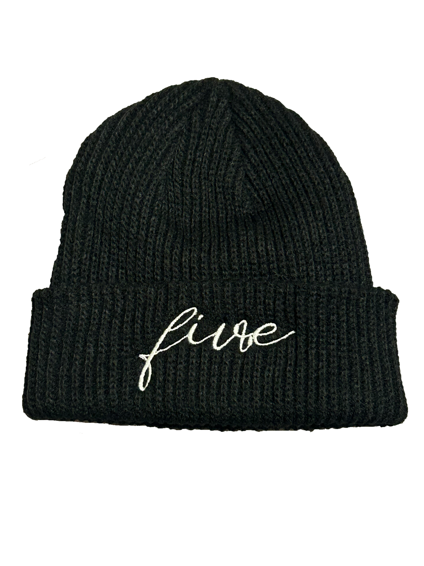 Knitted Beanie (Black)