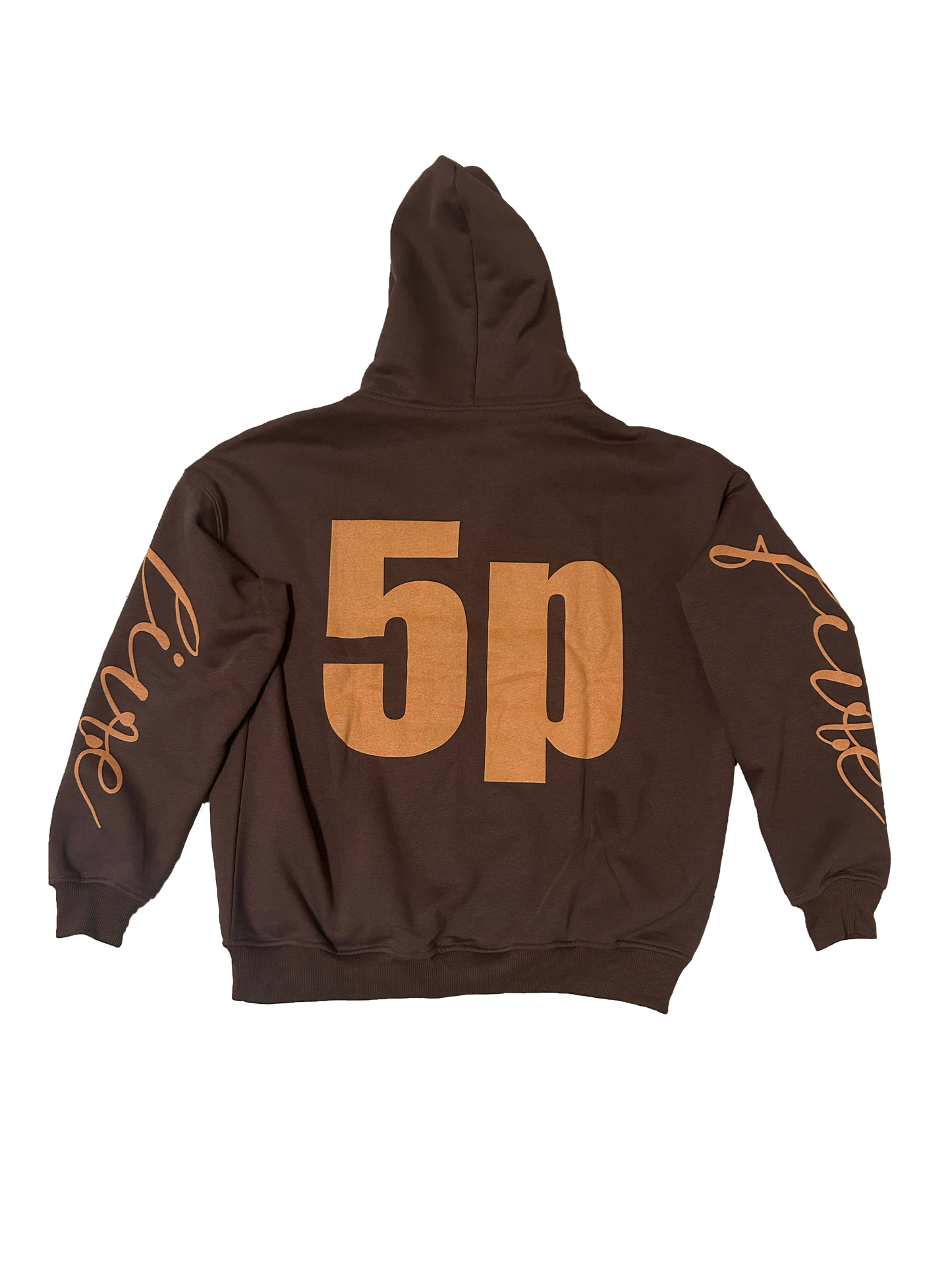 Brown Zip up Hoodie